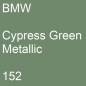 Preview: BMW, Cypress Green Metallic, 152.